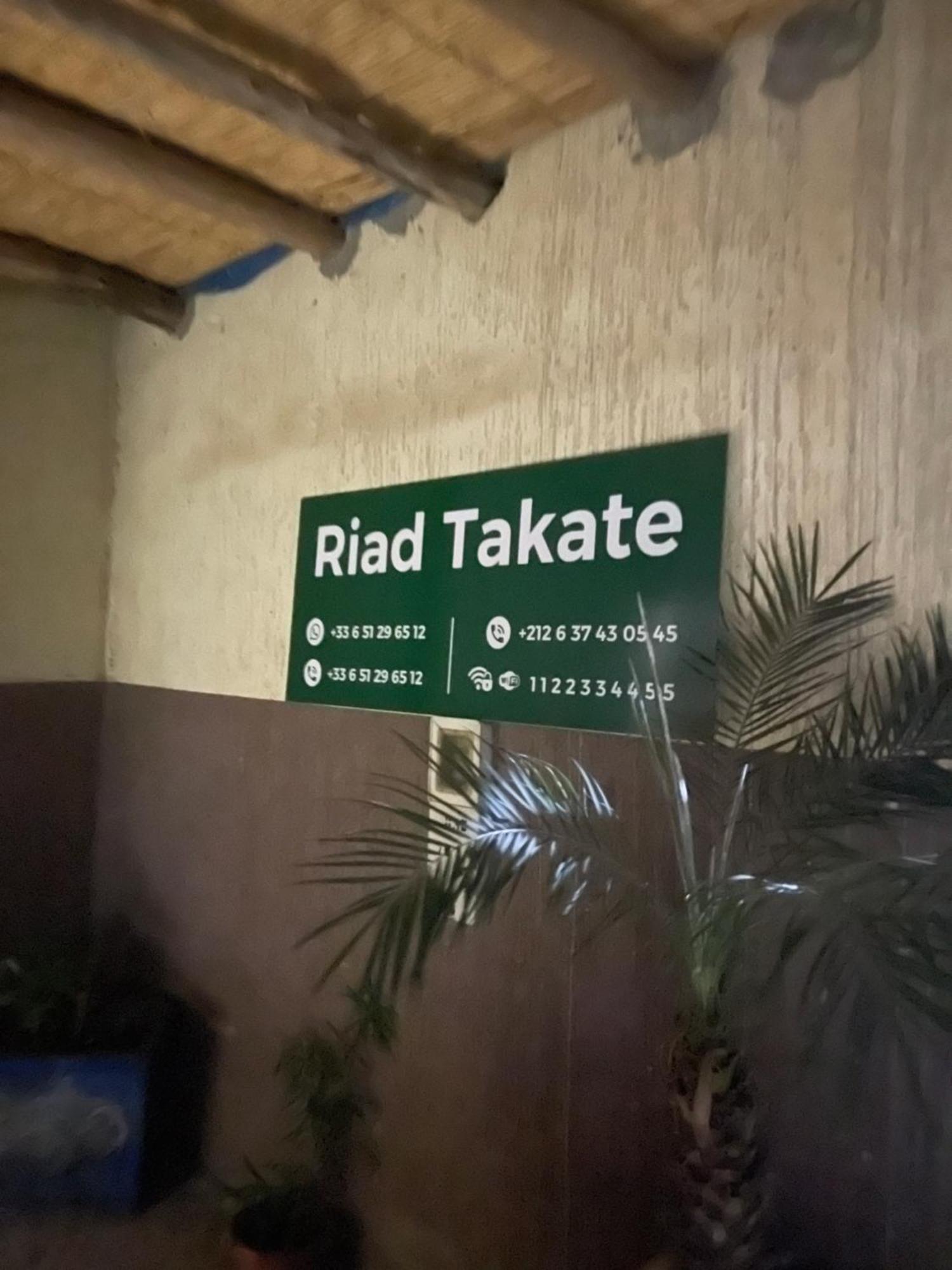 Riad Targante Takate 1 Sidi Bibi Экстерьер фото